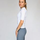 ES16 EVO Recycle wielershirt wit Dames