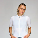 ES16 EVO Recycle wielershirt wit Dames