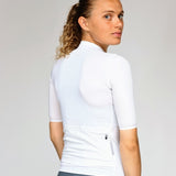 ES16 EVO Recycle wielershirt wit Dames