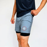 ES16 Performance Shorts Grijs.