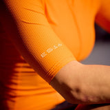 ES16 Supreme wielershirt. Oranje vrouwen