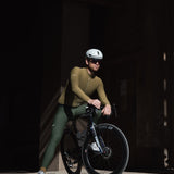 ES16 Lange Mouw Fiets Fleece Supreme unisex. Zand