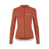 ES16 Supreme shirt met lange mouwen. Roest