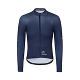 ES16 Pro Temps fietsshirt met lange mouwen. Blauw