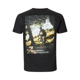 ES16 T-shirt Ruw Zwart