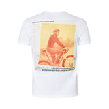 ES16 T-shirt Ruw Wit