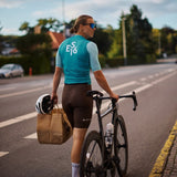 ES16 Supreme lichtgewicht fietsshirt - Dames turkoois